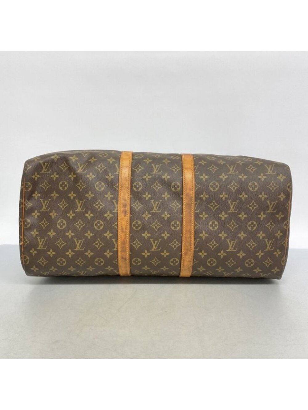 ★SOLD★ Louis Vuitton Boston Bag Monogram Keepall 55 Brown - Picture 3 of 10
